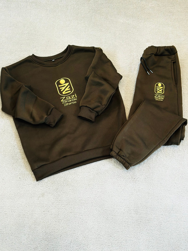 Rise Collection - Army Green Tracksuit