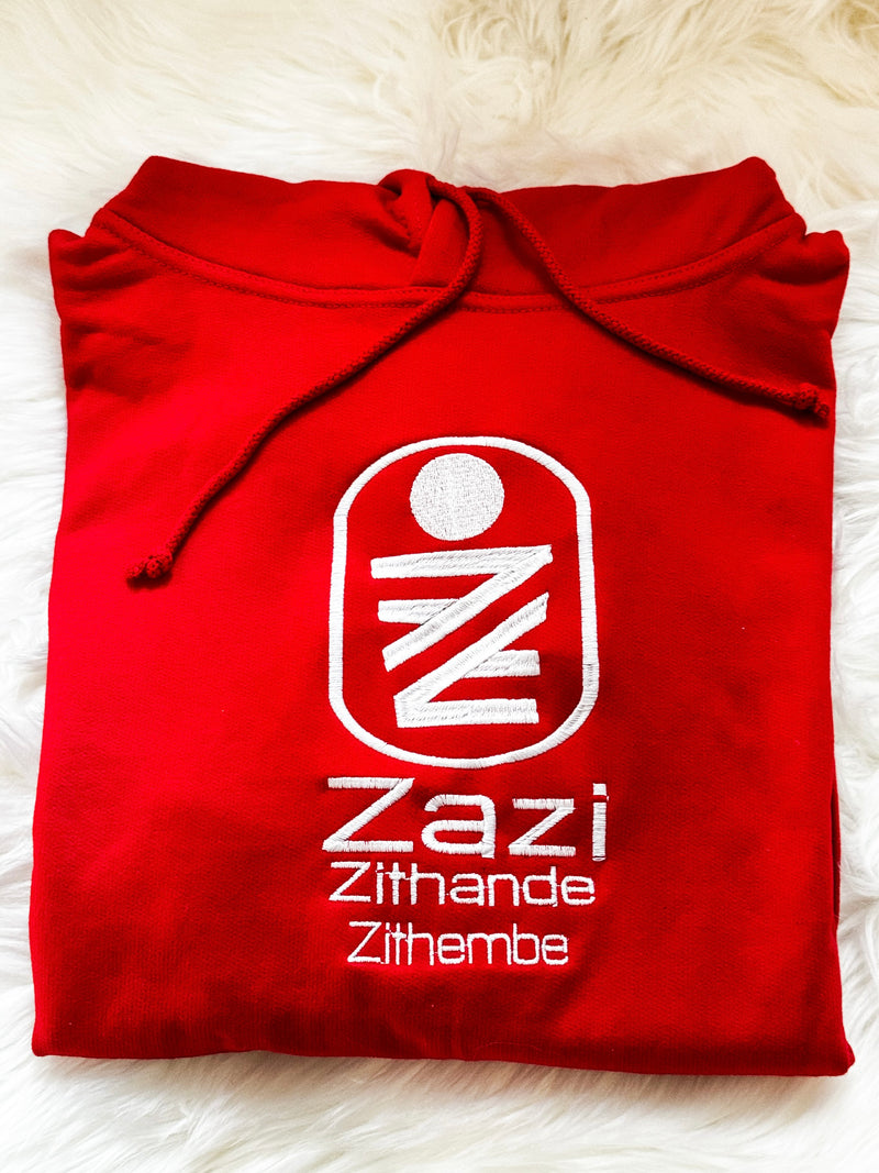 Hoodies - ZZZ Red Hoodie