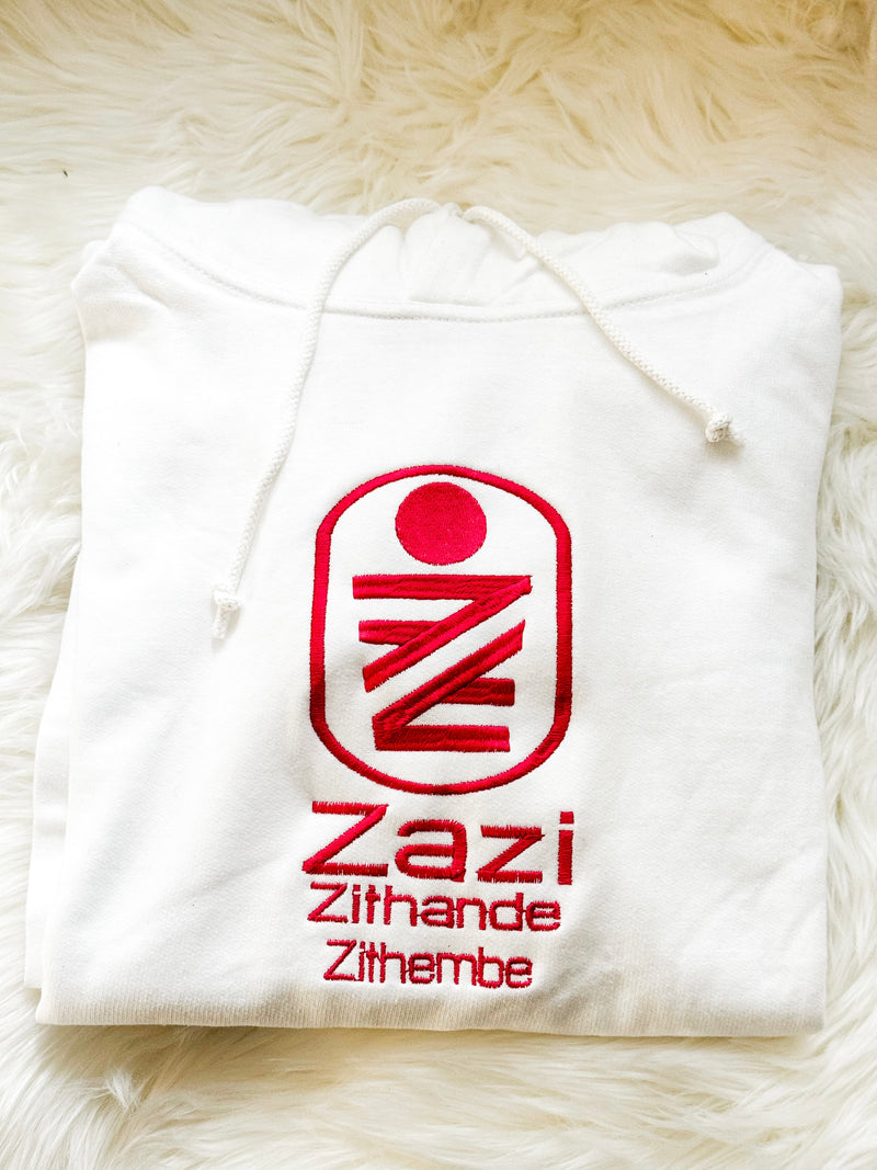 Hoodies - ZZZ White Hoodie